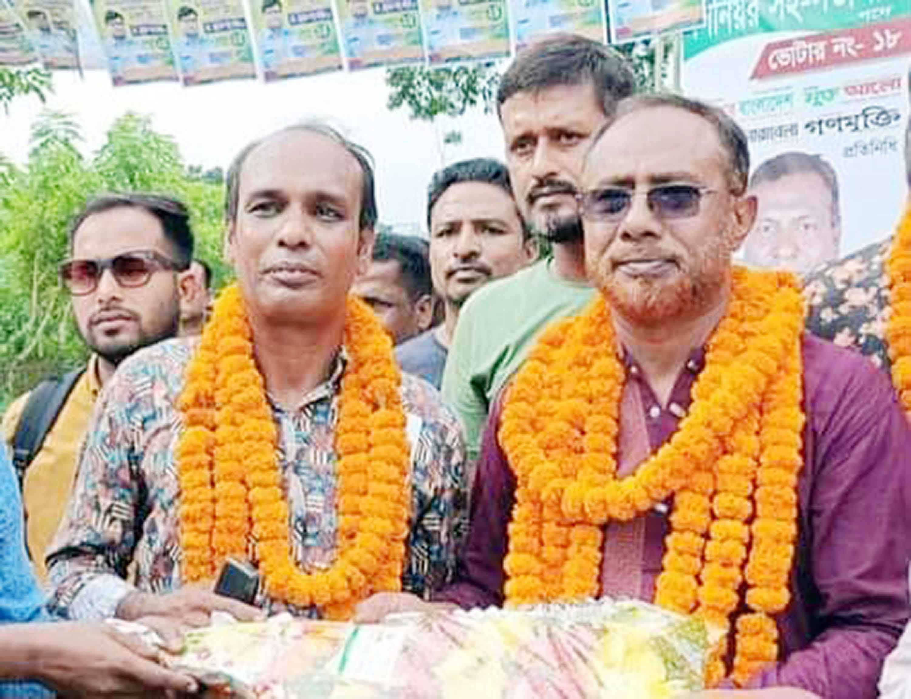 ইসলামপুর প্রেস ক্লাবের সভাপতি মোরাদুজ্জামান সম্পাদক হাফিজ