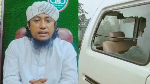 ব্রাহ্মণবাড়িয়ায় তাহেরীর গাড়িতে হামলা