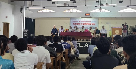 পবিপ্রবি বাবুগঞ্জ ক্যাম্পাসে নবনিযুক্ত উপাচার্যের মতবিনিময় সভা 