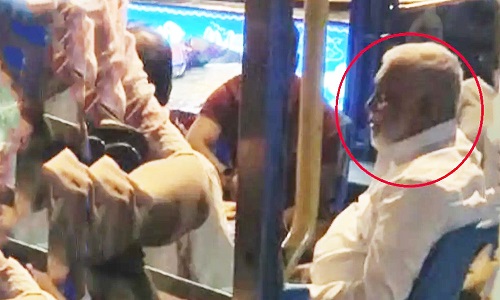 সাবেক স্বরাষ্ট্রমন্ত্রী কামালের মুখভর্তি সাদা দাড়ি