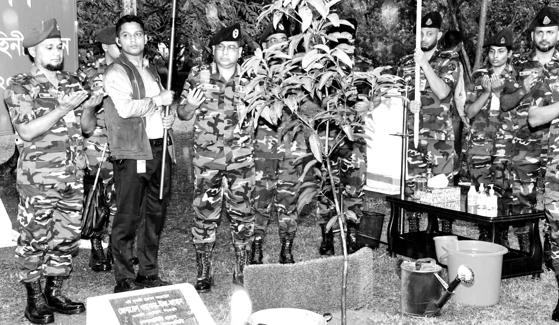 সেনাবাহিনী প্রধানের রংপুর এরিয়া পরিদর্শন