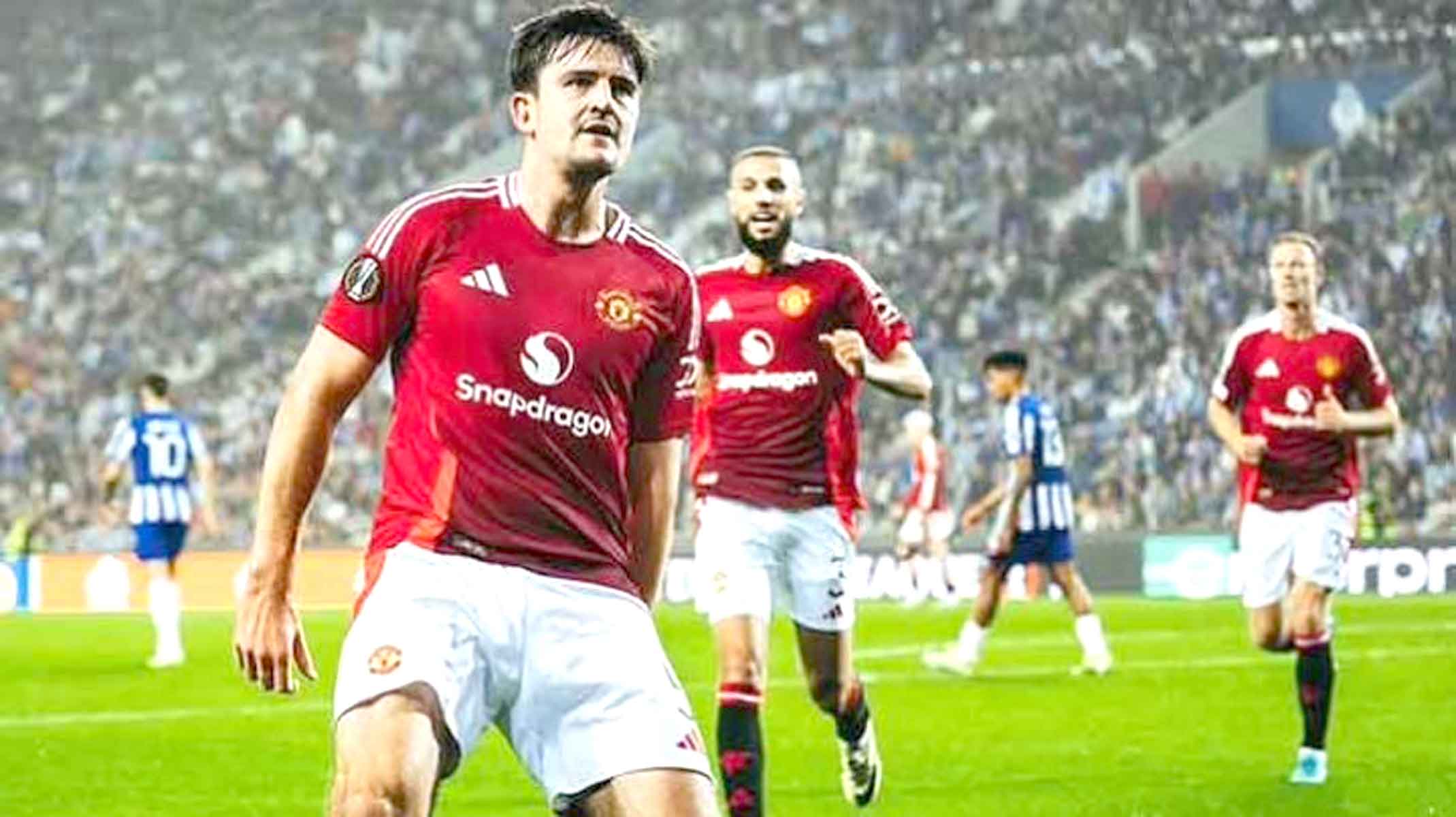 ম্যাগুইরের শেষ সময়ের গোলে ম্যানইউর রক্ষা