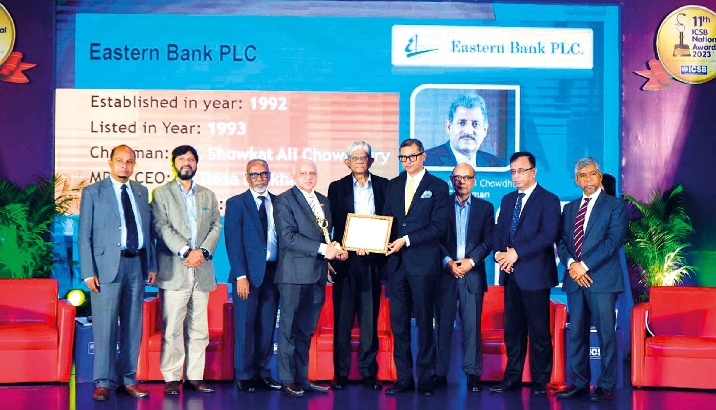 ষষ্ঠ বার আইসিএসবি জাতীয় গোল্ড এওয়ার্ড জিতল ইবিএল