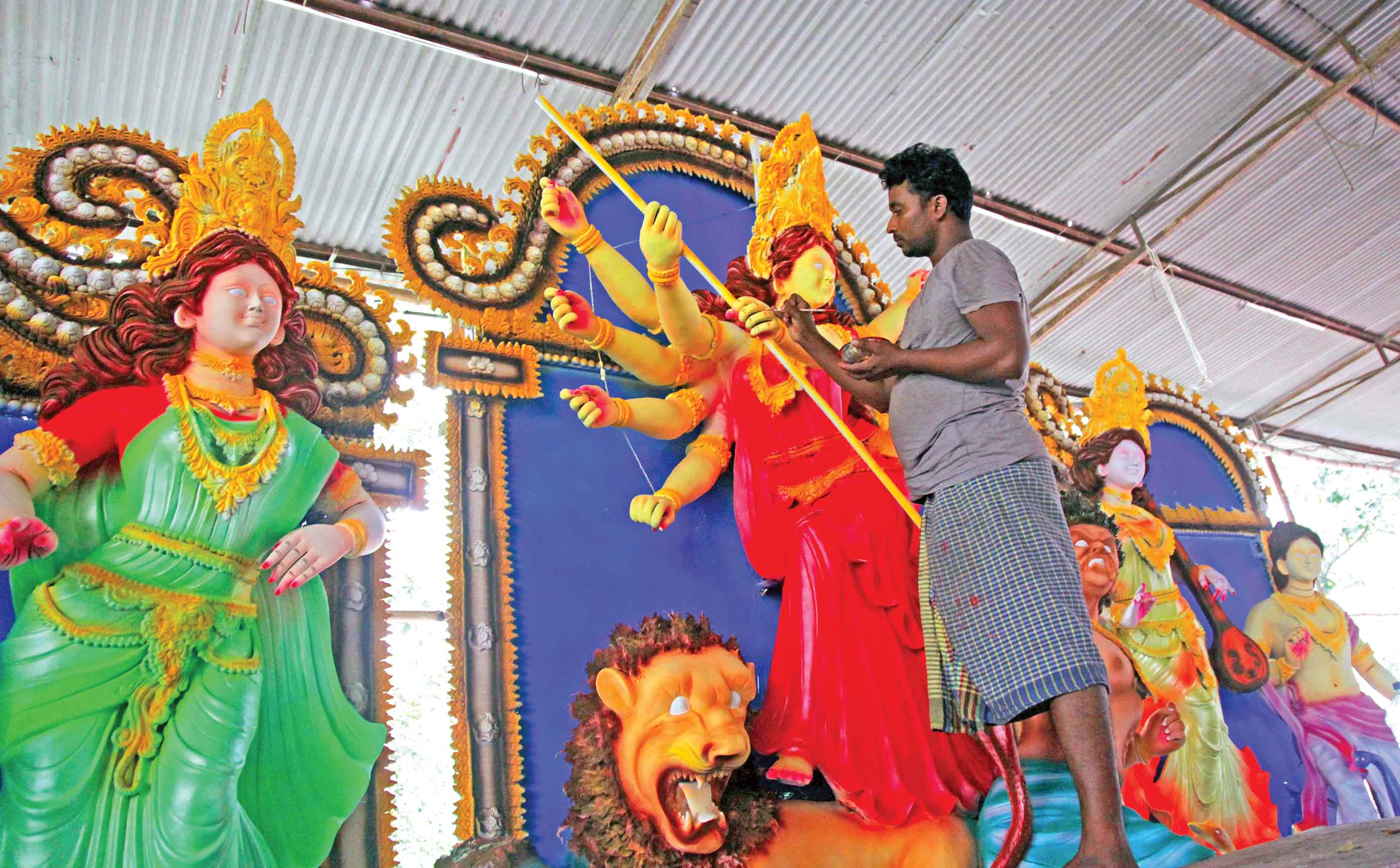 এবারের শারদীয় দুর্গাপূজায় কোনো নিরাপত্তাঝুঁঁকি নেই