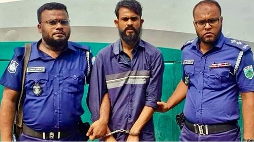 প্রতিমা ভাঙচুরের ঘটনায় গ্রেপ্তার যুবলীগ কর্মী