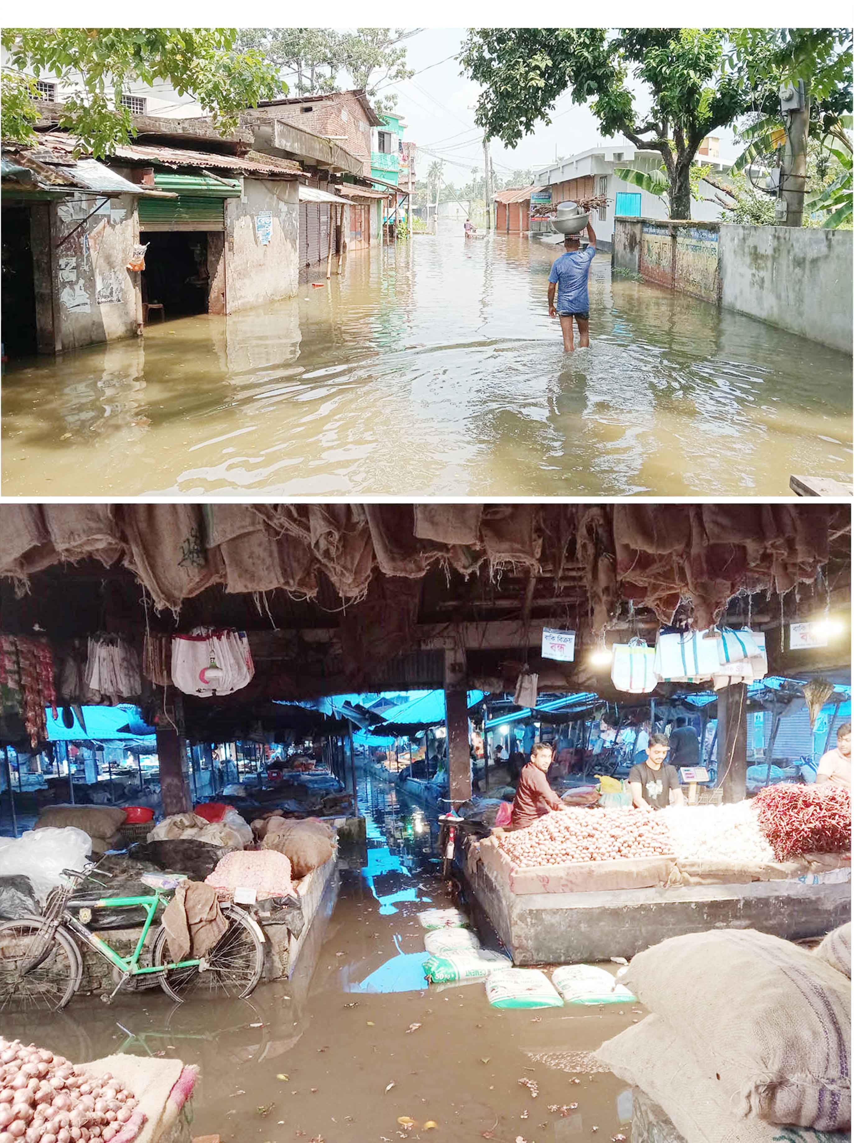 পানি নিষ্কাশনের ব্যবস্থা না থাকায় কেশবপুরের ১০৪ গ্রামে জলাবদ্ধতা