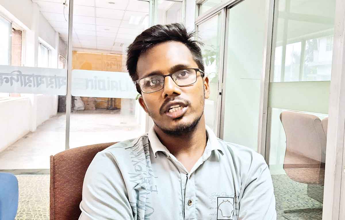 বৈষম্যবিরোধী ছাত্র আন্দোলনের কেন্দ্রীয় সমন্বয়ক রাসেল আহমেদের সাক্ষাৎকার