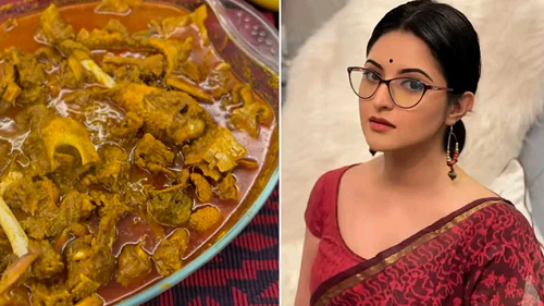 বৃষ্টির দিনে হাঁসের মাংস প্রিয় পরী মণির