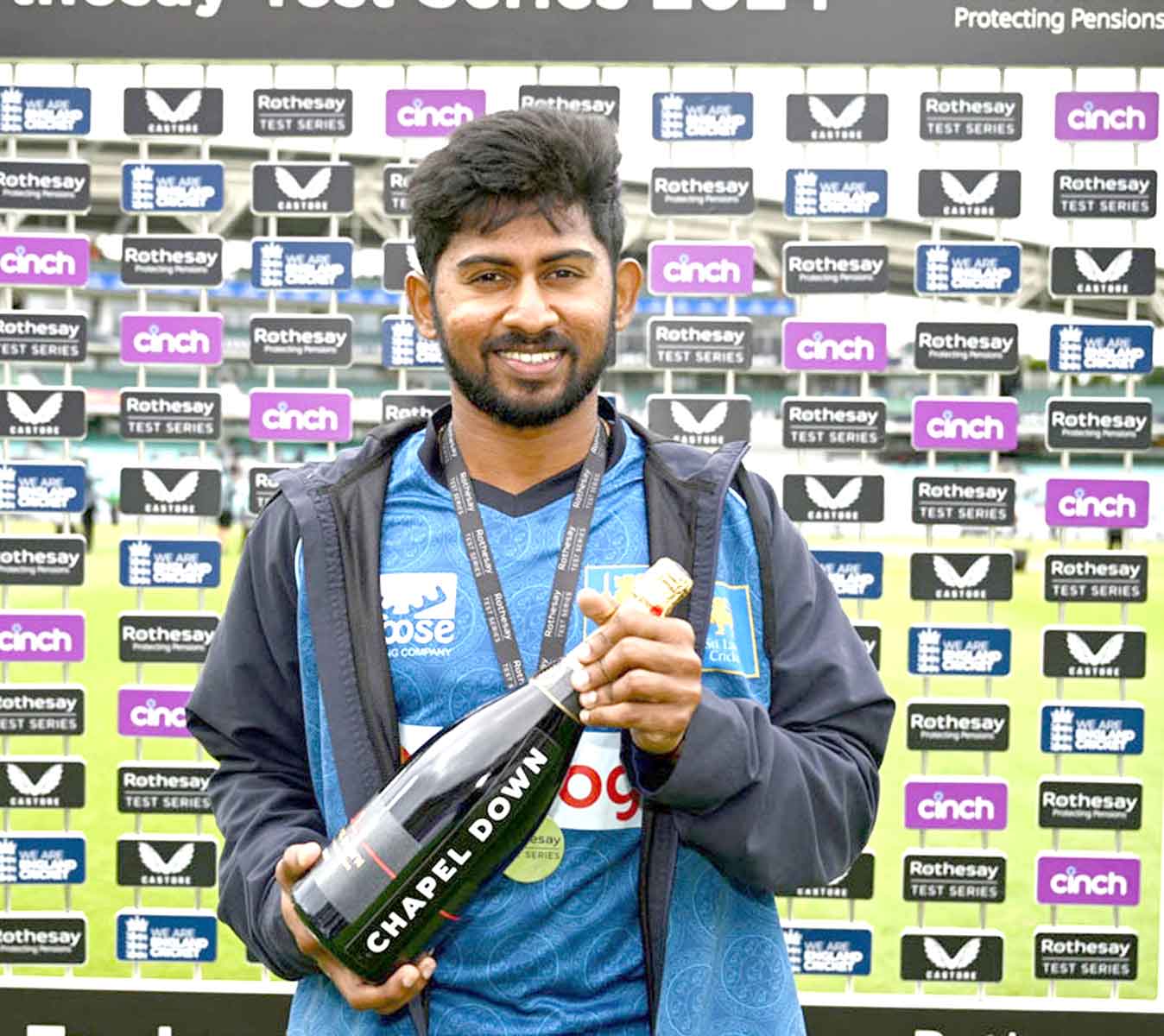 আইসিসির সেপ্টেম্বরের সেরা ক্রিকেটার কামিন্দু