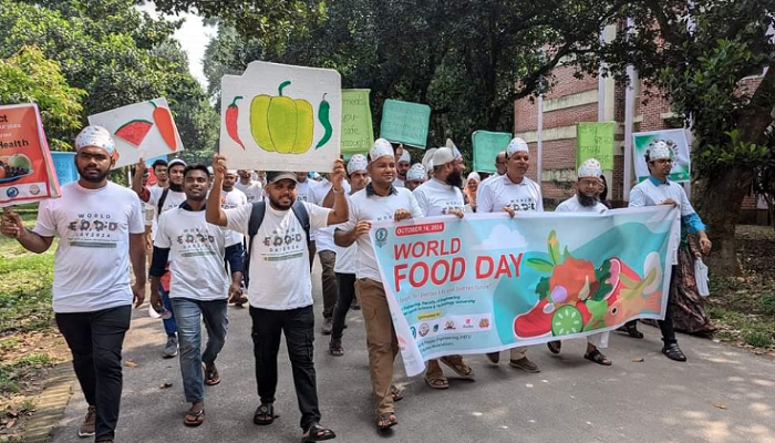 হাবিপ্রবিতে বিশ্ব খাদ্য দিবস উপলক্ষে বর্ণাঢ্য আয়োজন