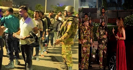 রাজধানীতে সেনাবাহিনীর যৌথ অভিযান, আটক ১২