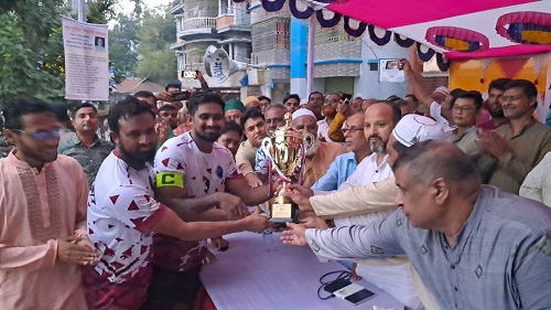 ঘাটাইলে ফুটবল টুর্নামেন্ট অনুষ্ঠিত
