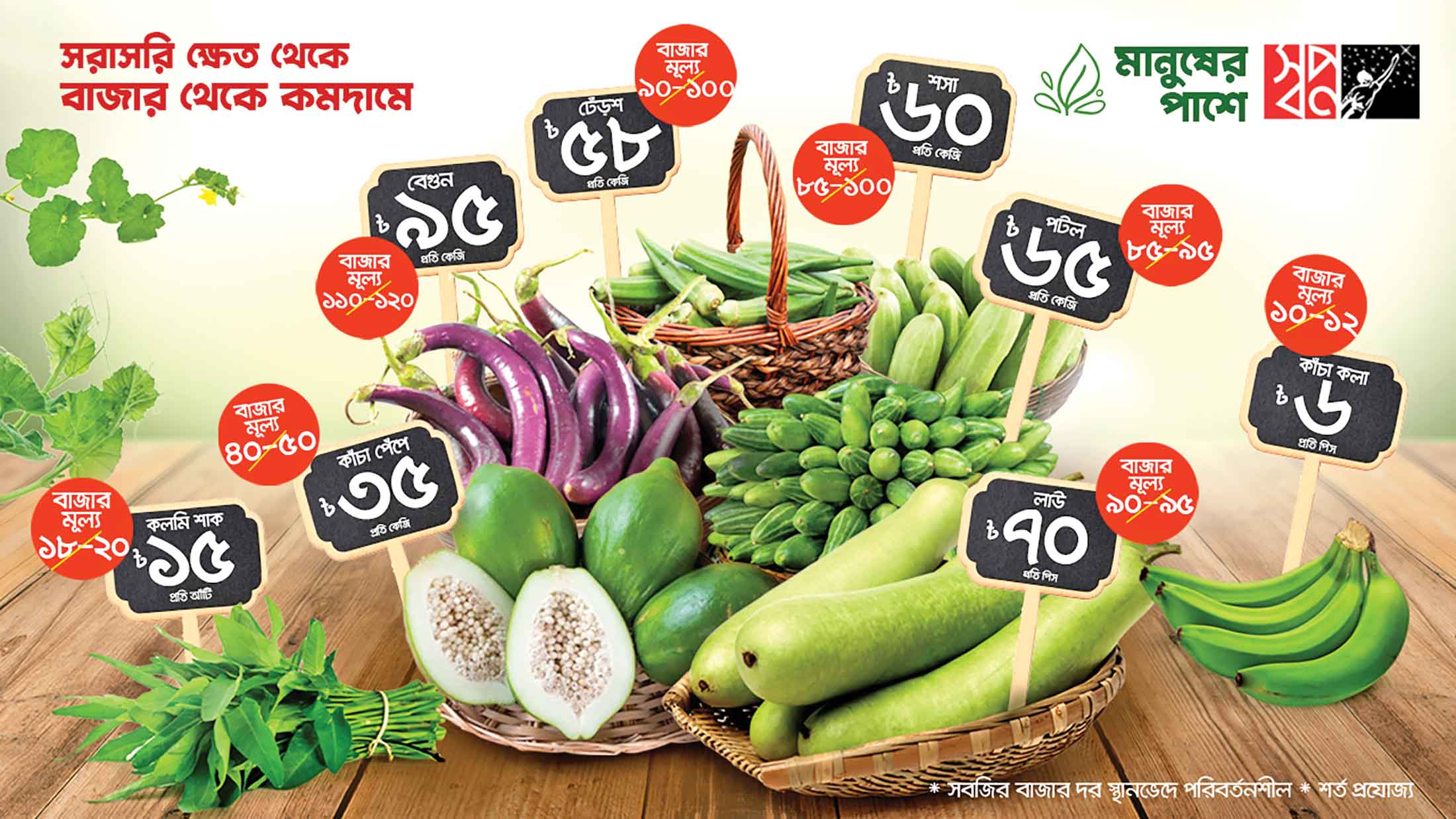 বাজার থেকে কম দামে স্বপ্নের সবজি