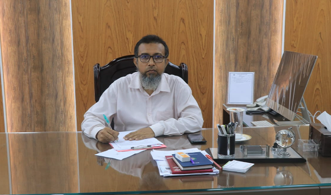 ডুয়েটের নতুন উপাচার্য অধ্যাপক ড. মোহাম্মদ জয়নাল আবেদীন