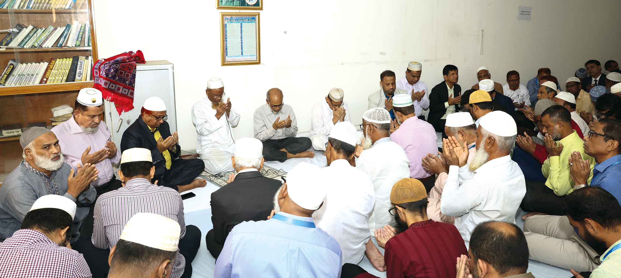 জনতা ব্যাংকের পরিচালক ও দুইজন কর্মকর্তার মৃতু্যতে মিলাদ ও দোয়া