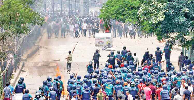 গণ-অভু্যত্থানে নিহত পুলিশ সদস্যদের তালিকা প্রকাশ