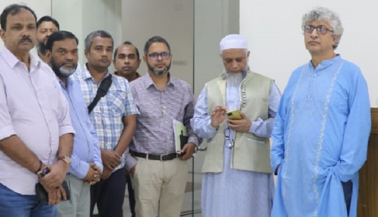 বাউবি ক্যাম্পাস পরিদর্শনে ইউজিসি প্রতিনিধি দল