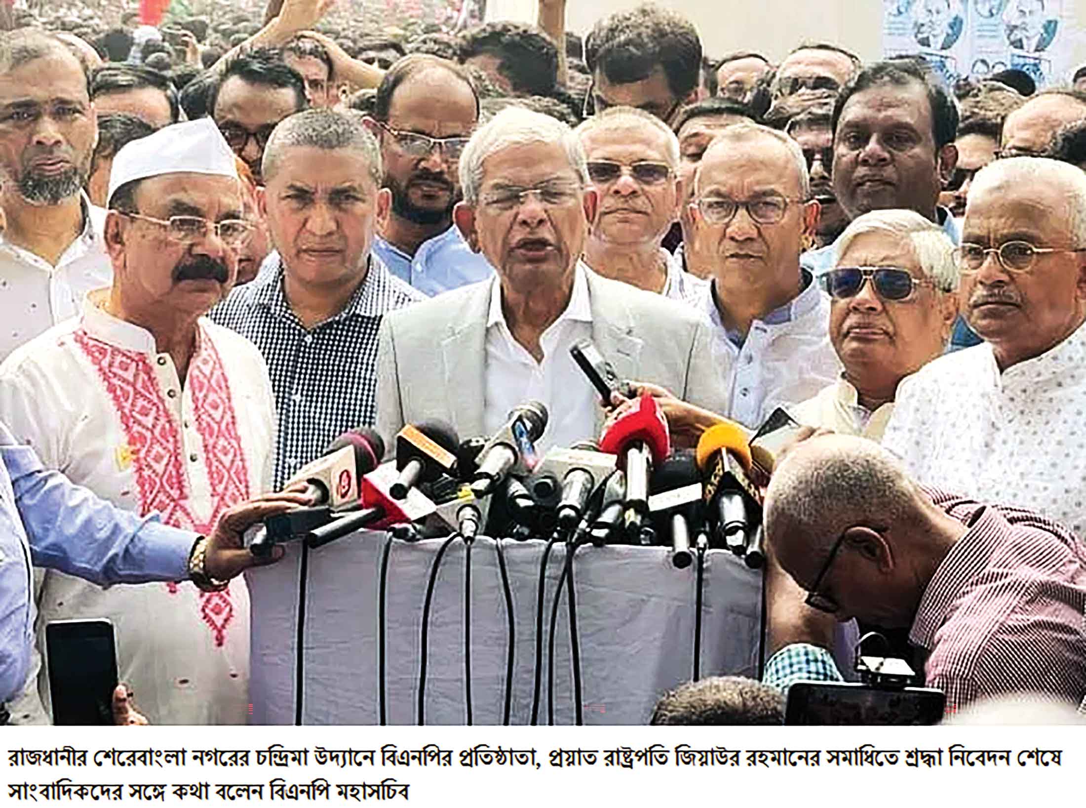 রাষ্ট্রপতি অপসারণ প্রশ্নে কোনো হঠকারী সিদ্ধান্ত নয় : ফখরুল