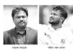 সাকিব দেশে ফিরতে না পারায় বোর্ড জড়িত নয় : বিসিবি সভাপতি