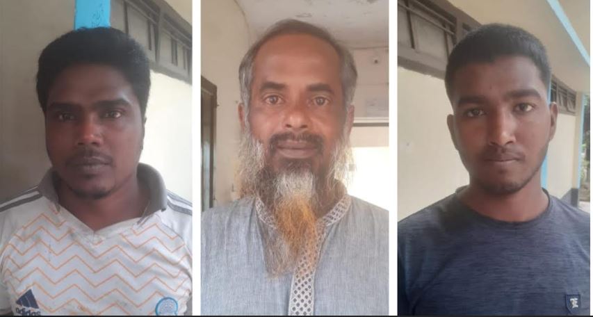কালীগঞ্জে চোলাই মদ ও জাওয়াসহ গ্রেফতার ৩ মাদক কারবারি