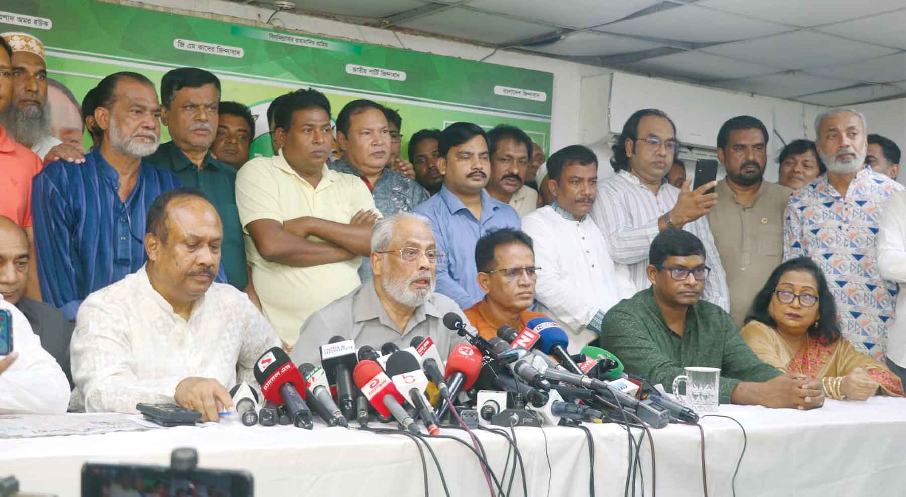 জীবন যায় যাক, তবু অন্যায়ের প্রতিবাদ করব :জি এম কাদের