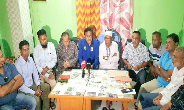 ব্রাহ্মণবাড়িয়া জেলা বিএনপির কমিটি বাতিলের দাবিতে একাংশের সংবাদ সম্মেলন