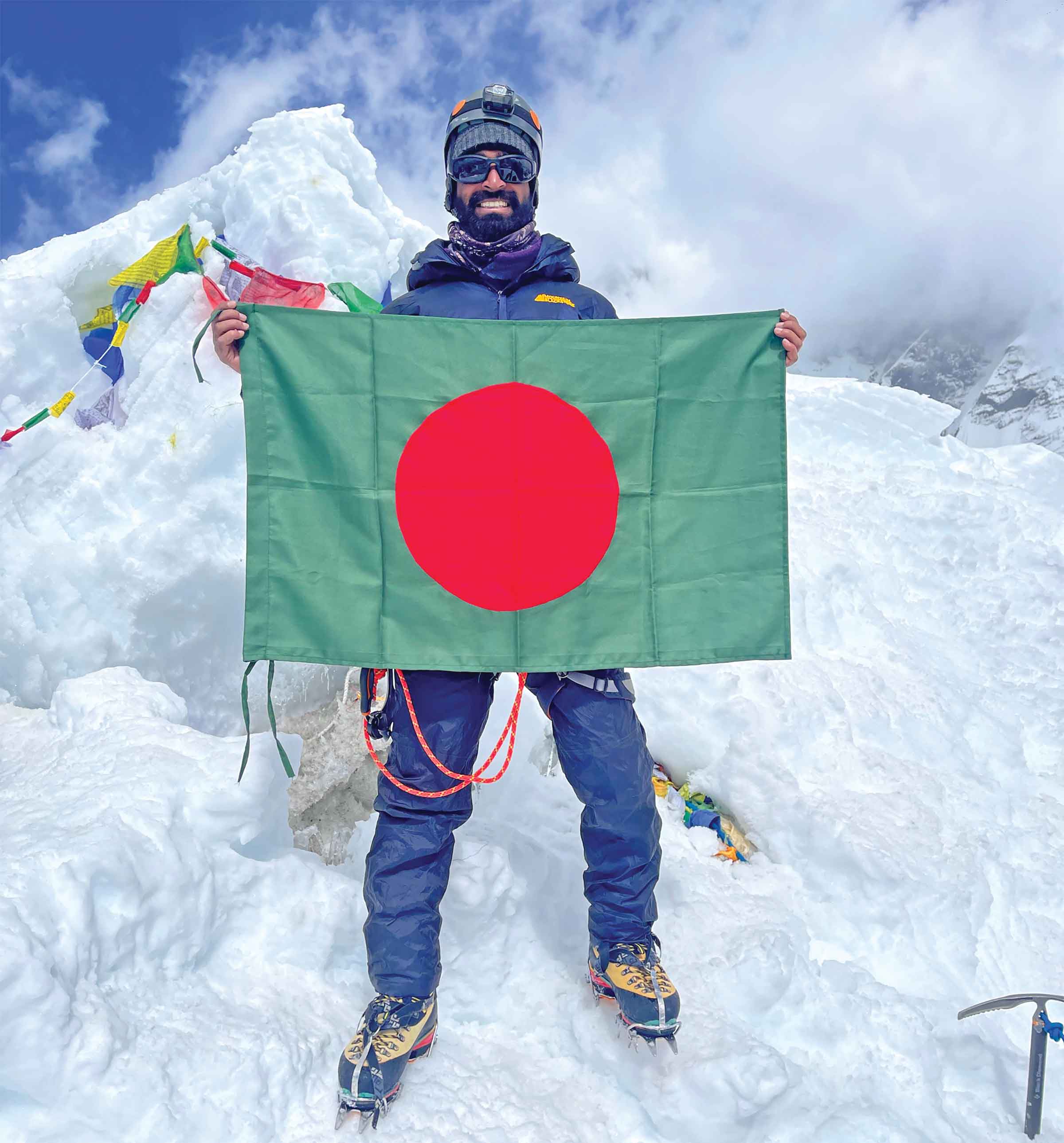 ৩টি পর্বতারোহণে রেকর্ড গড়লেন পাবনার তৌকির