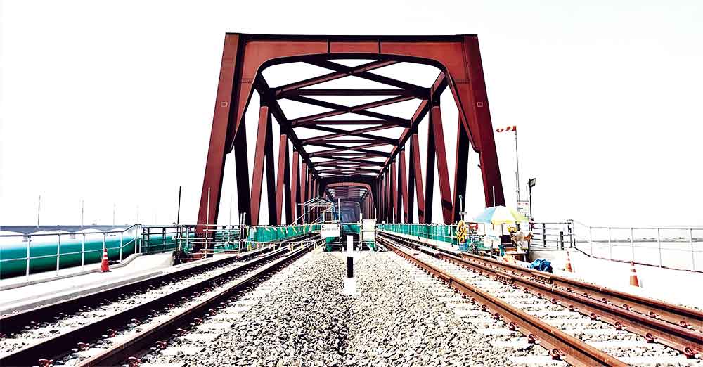 জানুয়ারিতে চালু হতে পারে যমুনার ওপর রেলসেতু