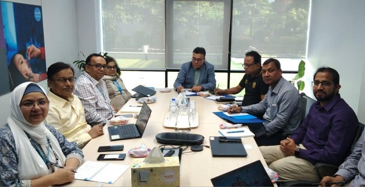 জাতীয় বিশ্ববিদ্যালয় ও ইউনিসেফ'র শিক্ষা বিষয়ক সহায়তা সভা 