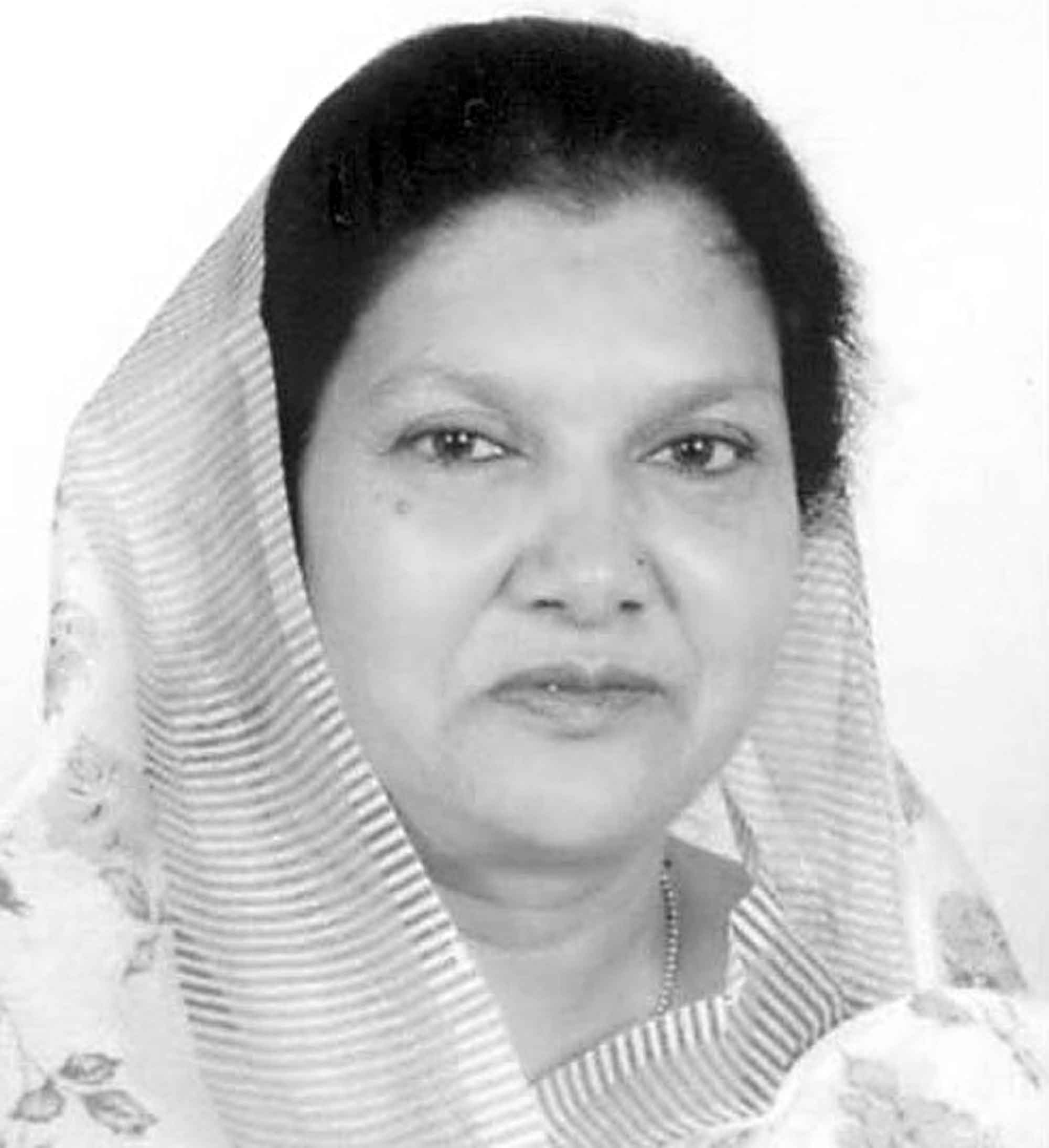 বিএনপি চেয়ারপারসনের উপদেষ্টা রোজী কবির আর নেই