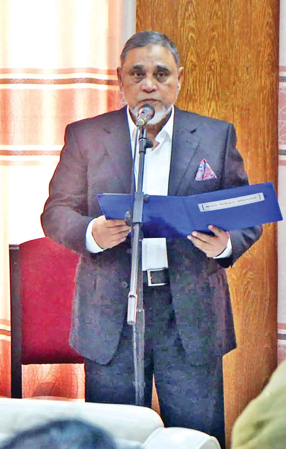 অবাধ-সুষ্ঠু নির্বাচনের প্রতিশ্রম্নতি সিইসির