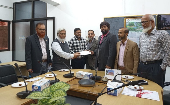 সিটি কর্পোরেশনকে ৮৭ লাখ টাকা হোল্ডিং ট্যাক্স পরিশোধ করেছে শাবি