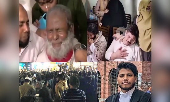 অ্যাডভোকেট আলিফকে হারিয়ে পরিবারে শোকের মাতম