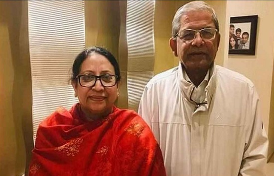 লন্ডনের উদ্দেশে ঢাকা ছাড়লেন মির্জা ফখরুল