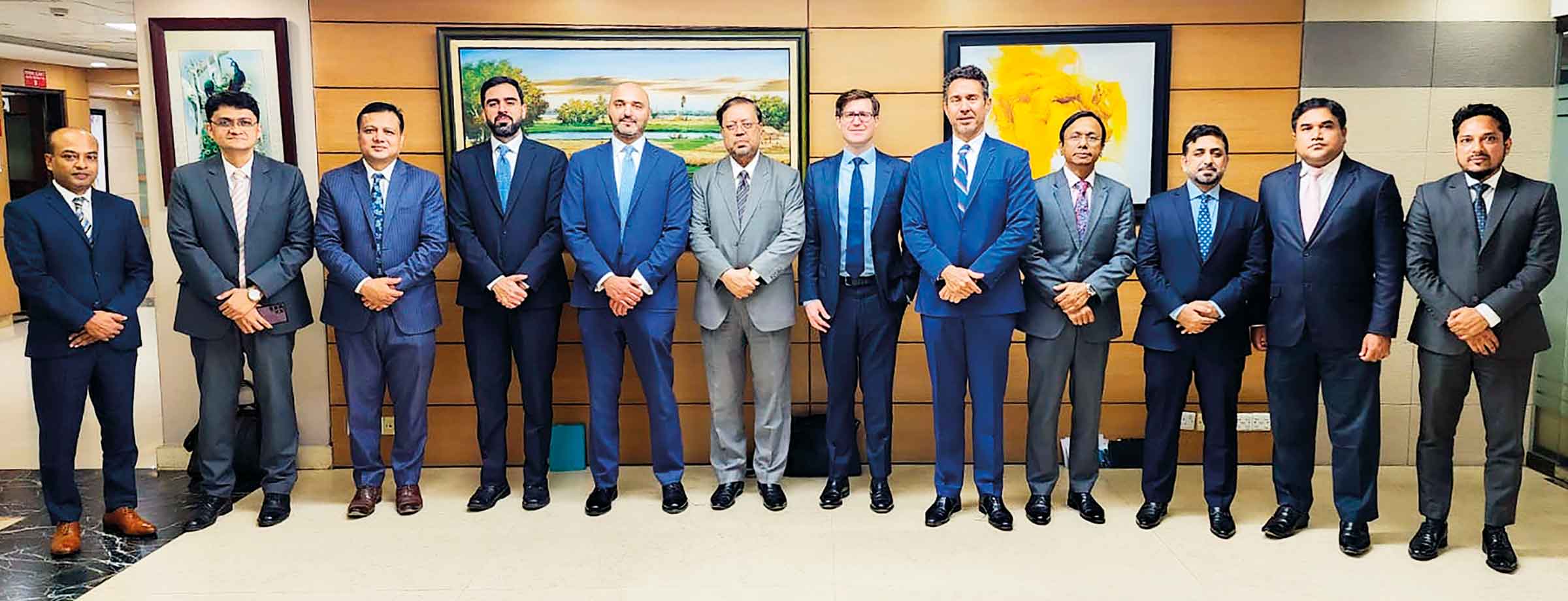 সাউথইস্ট ব্যাংক ও এবিসি ইন্টারন্যাশনাল ব্যাংকের মধ্যে সভা