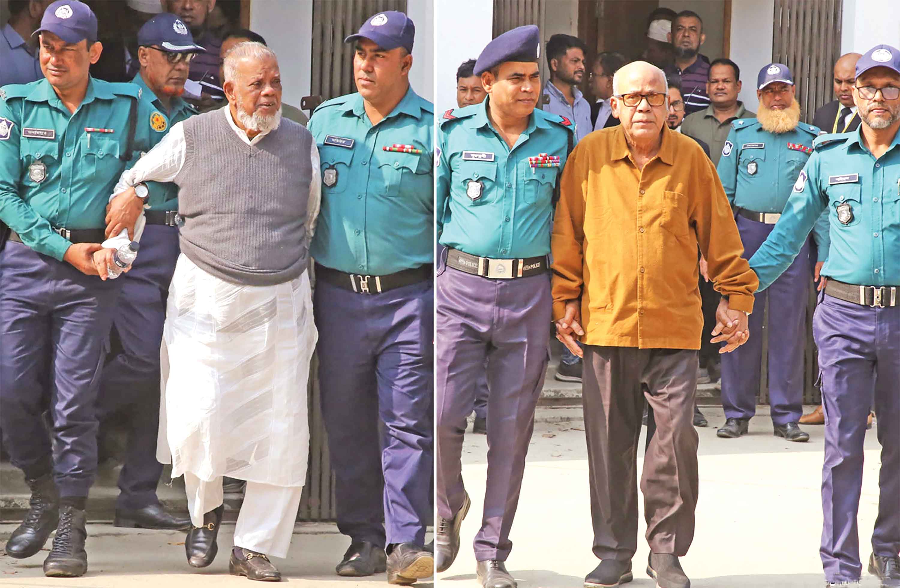 গণহত্যা :আমু ও কামরুলকে কারাগারে পাঠাল ট্রাইবু্যনাল