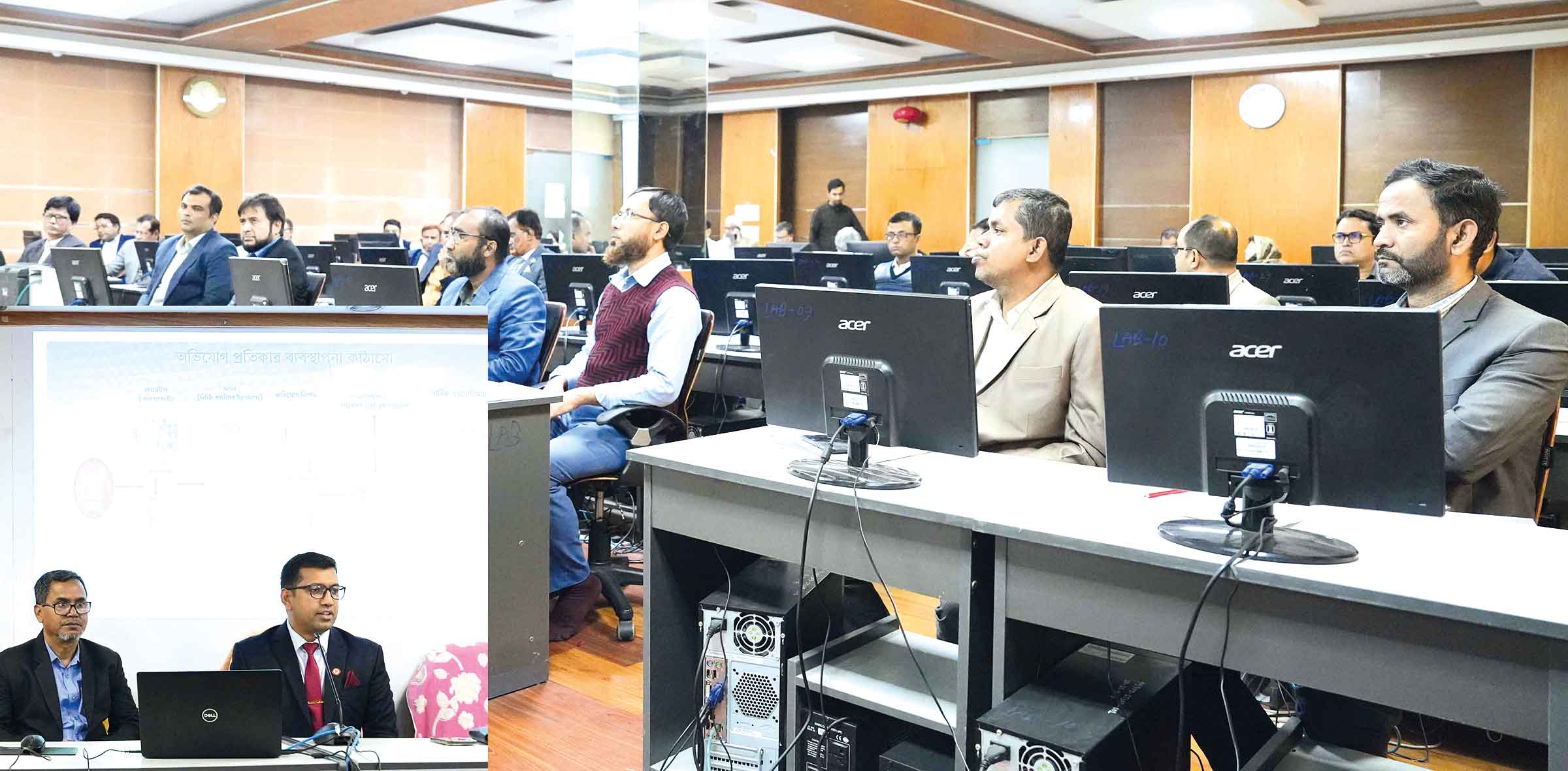 সোনালী ব্যাংকে অভিযোগ প্রতিকার ও জিআরএস সফটওয়্যার বিষয়ক কর্মশালা