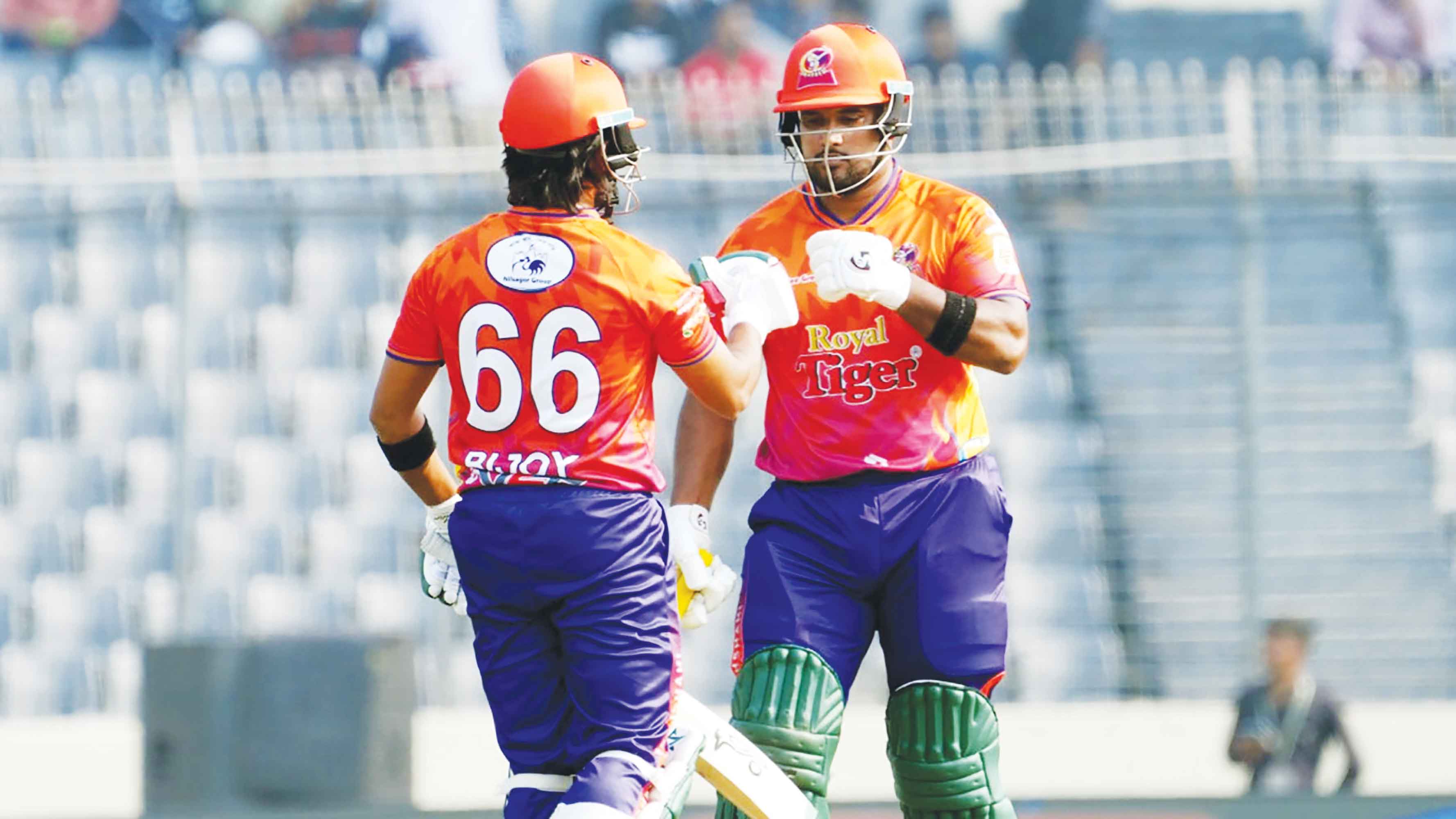 মাহমুদউলস্নাহ-ফাহিম ঝড়ে দুর্বার রাজশাহীকে হারাল বরিশাল