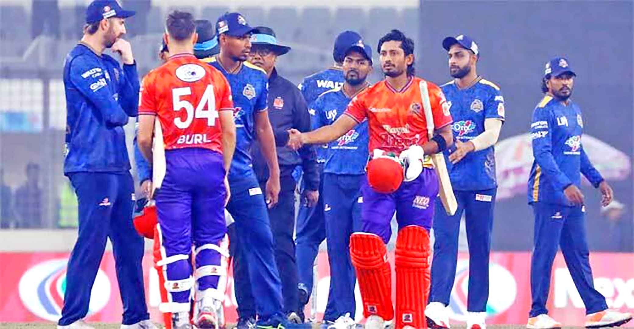 বিজয়ের ব্যাটে রাজশাহীর প্রথম জয়, দ্বিতীয় হার ঢাকার