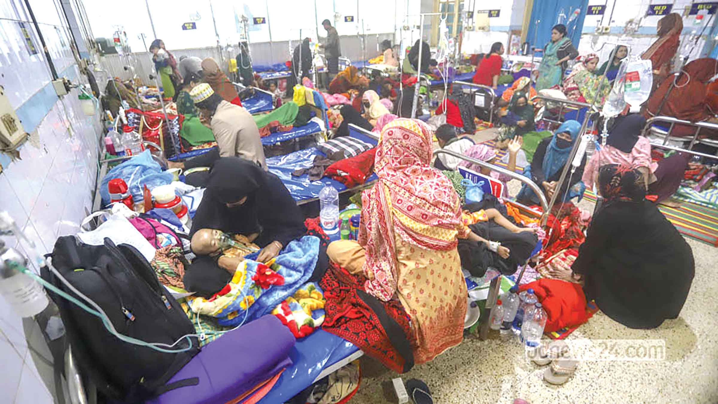ভিড় বাড়ছে হাসপাতালে ৮০ শতাংশই শিশু