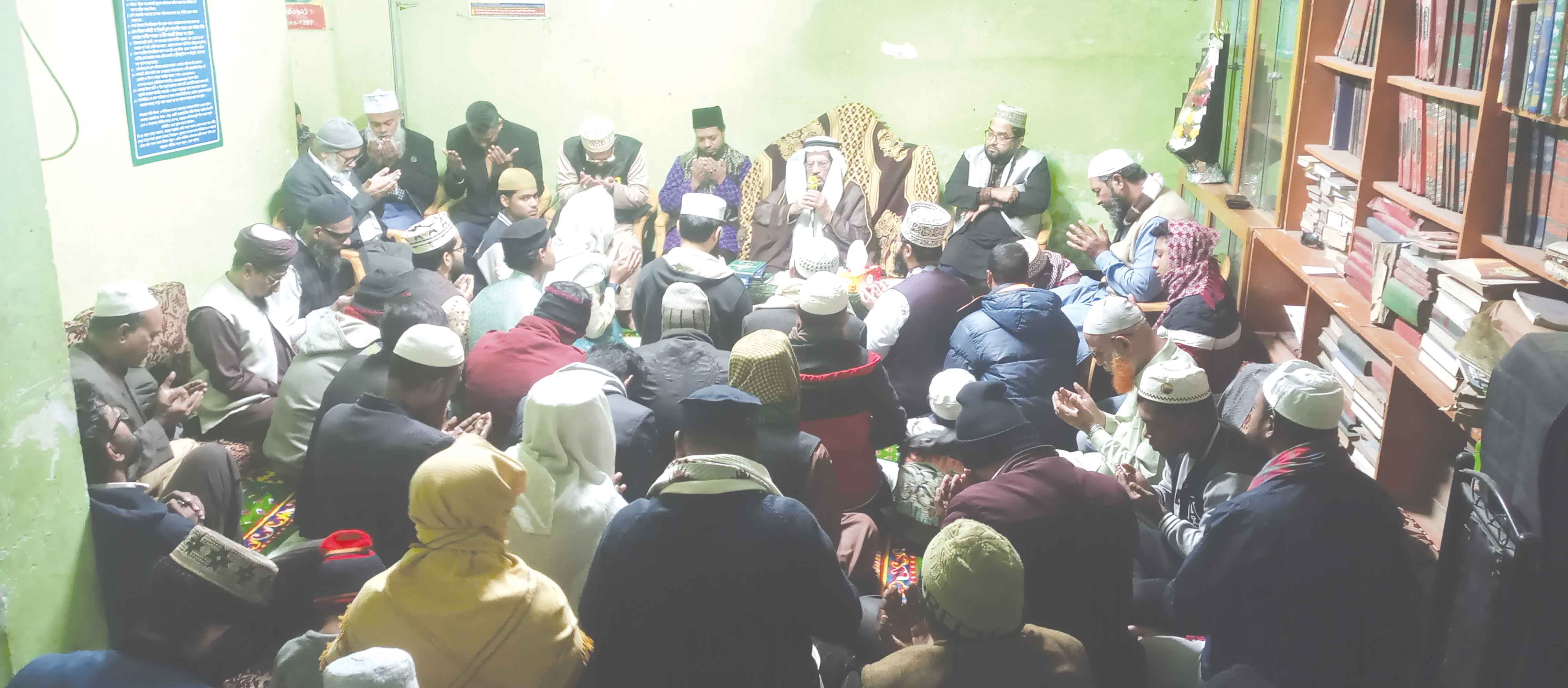 জৈনপুরী দরবার শরীফের মাসিক মাহফিলে ঐক্যের ডাক