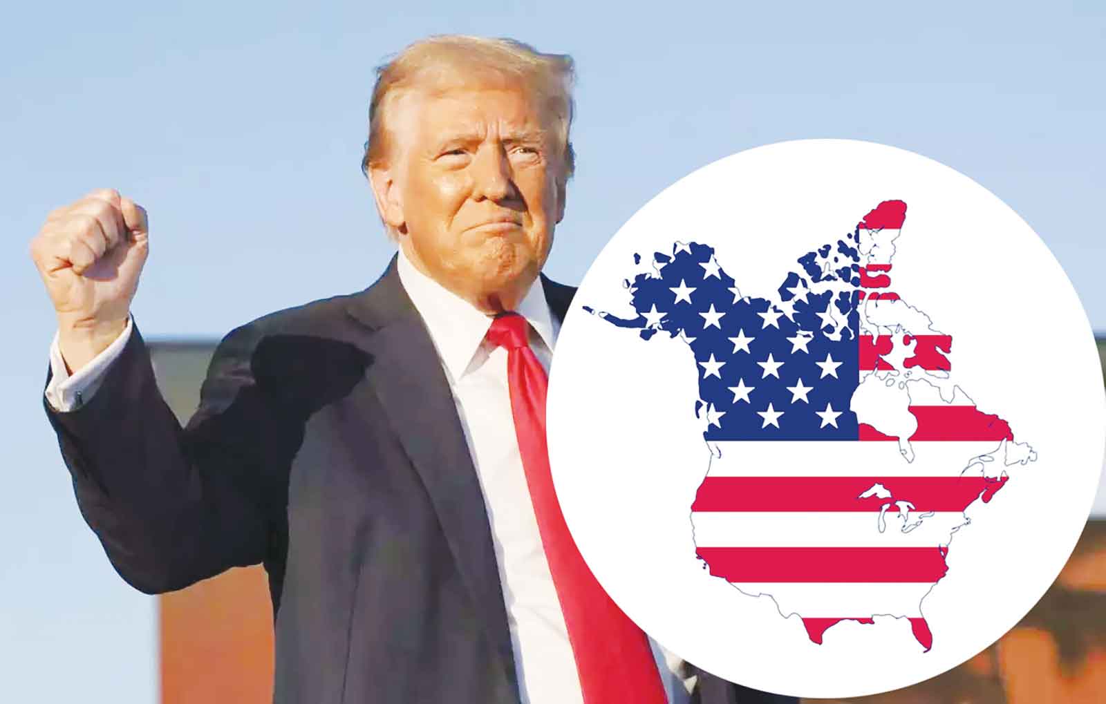 গ্রিনল্যান্ড ও পানামা খালের নিয়ন্ত্রণ নিতে অনড় ট্রাম্প