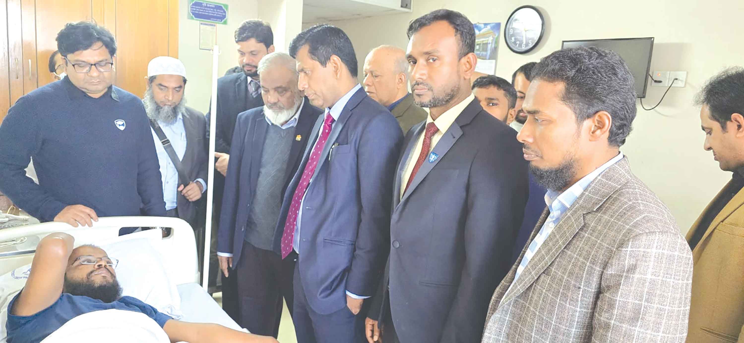 ইবনে সিনায় আন্দোলনে আহতদের জবানবন্দি নিলো তদন্ত সংস্থা