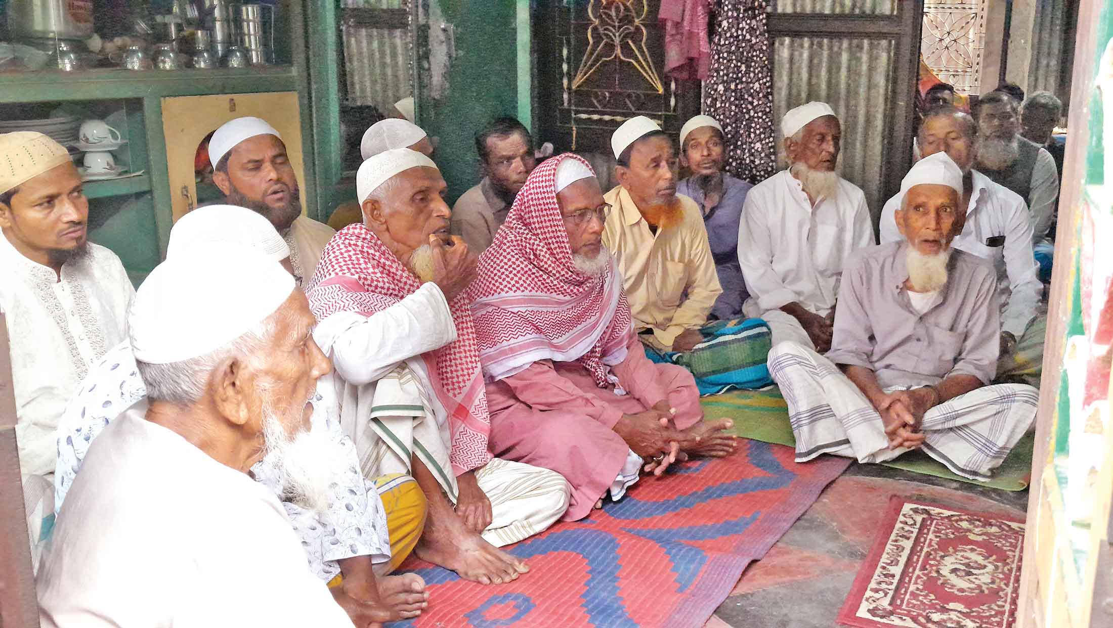মাসুম পারভেজের পিতার কুলখানি
