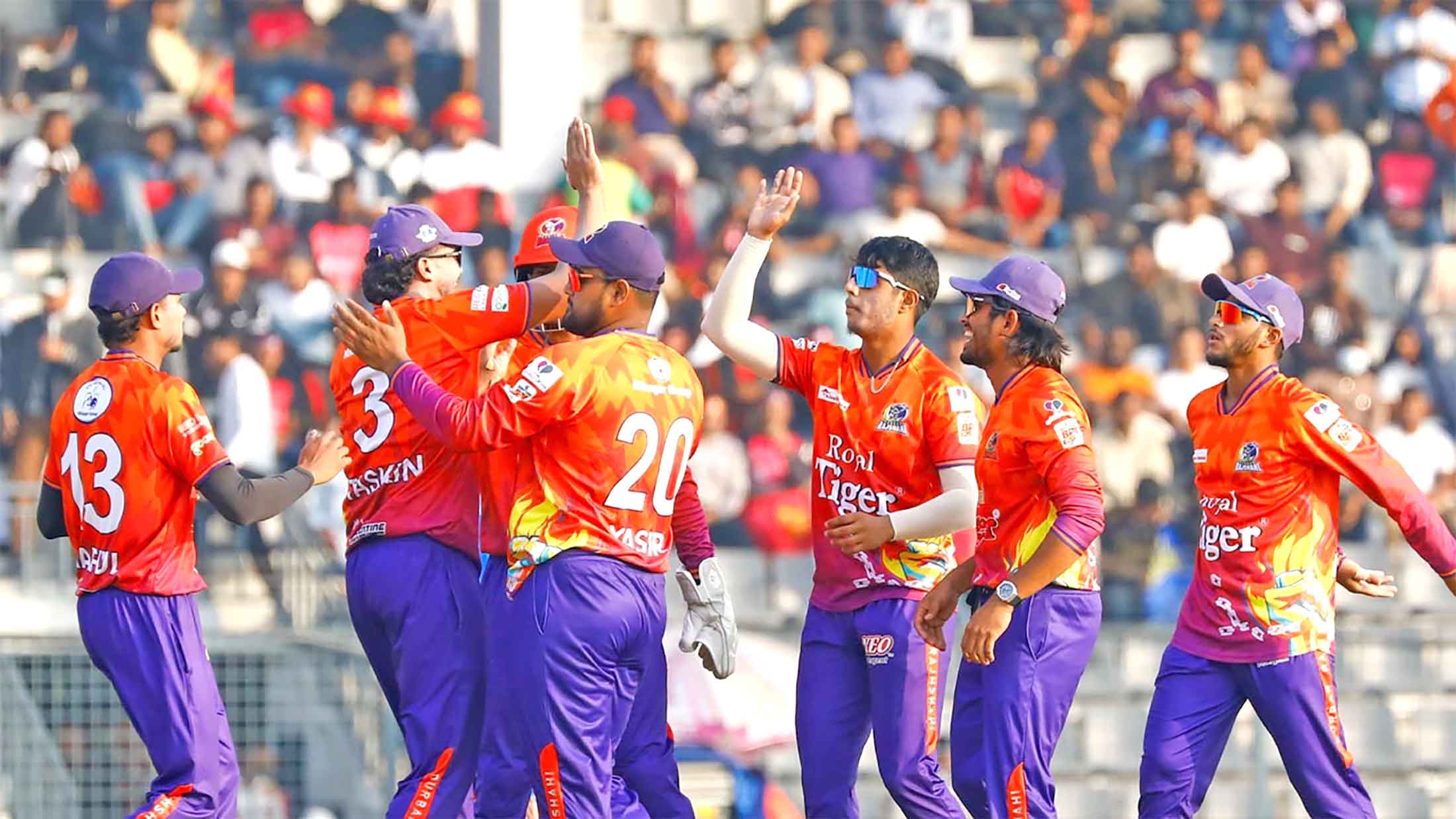 খুলনাকে প্রথম হারের স্বাদ দিল রাজশাহী
