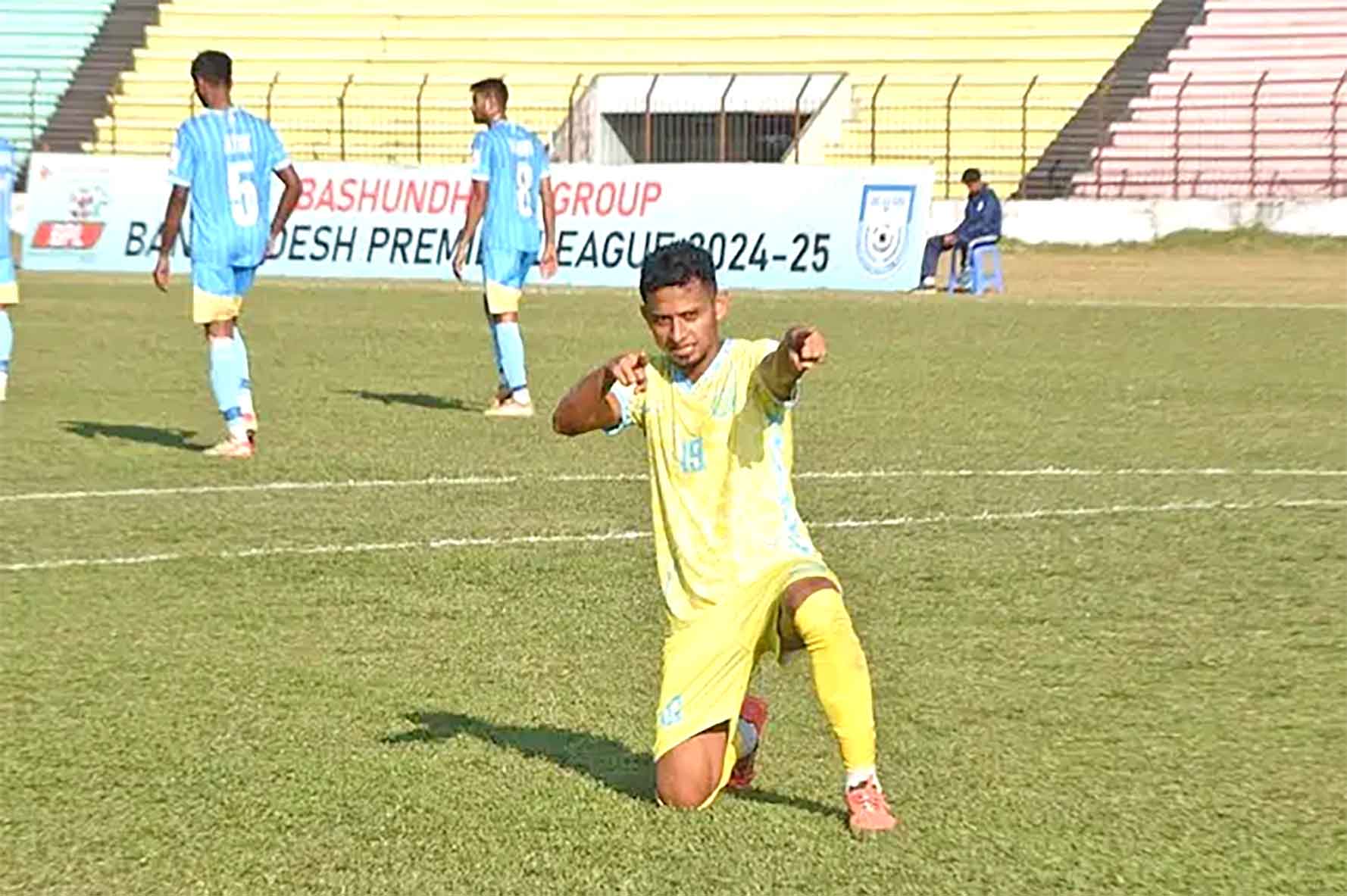 ইব্রাহিমের নৈপুণ্যে আবাহনীর বড় জয়