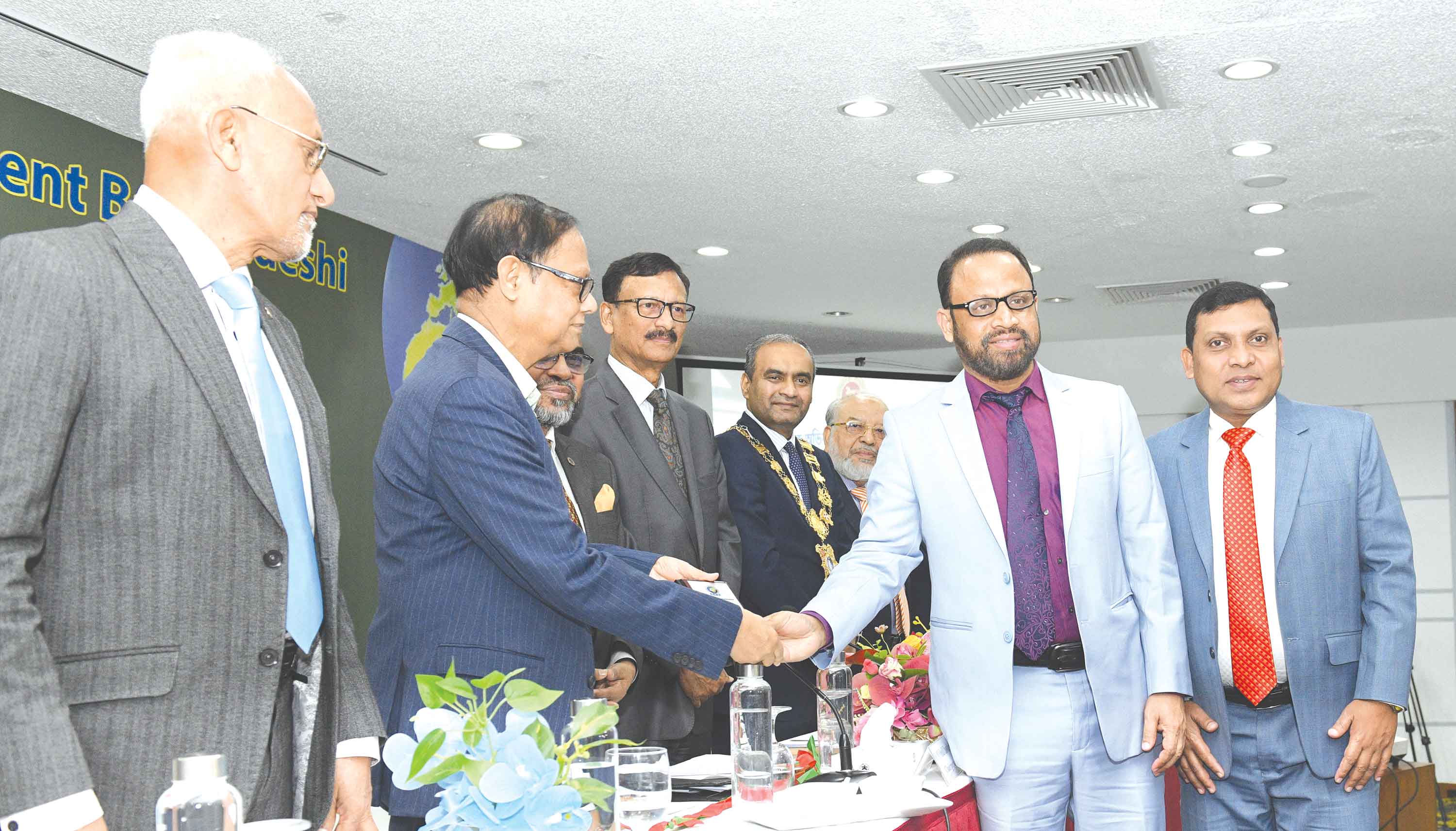 জনতা ব্যাংকের টপ টেন রেমিট্যান্স এওয়ার্ড অর্জন