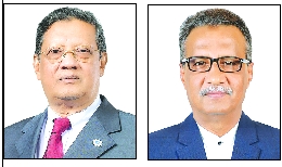 শাহ্‌জালাল ইসলামী ব্যাংকের নির্বাহী কমিটির চেয়ারম্যান আক্কাচ উদ্দিন মোলস্না, ভাইস-চেয়ারম্যান ফকির আখতারুজ্জামান