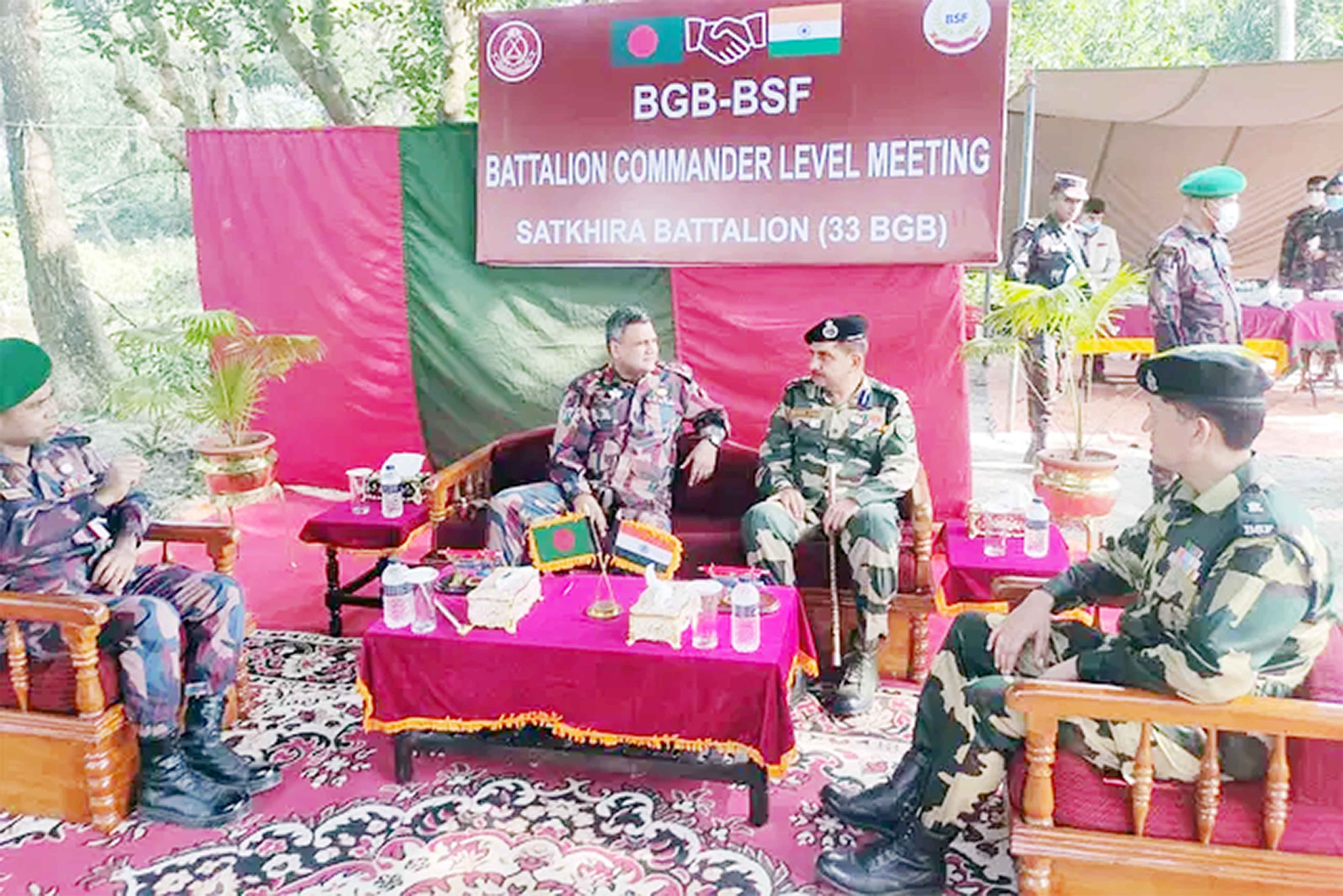 বাংলাদেশিদের চারা রোপণের সময় বিএসএফের আপত্তি