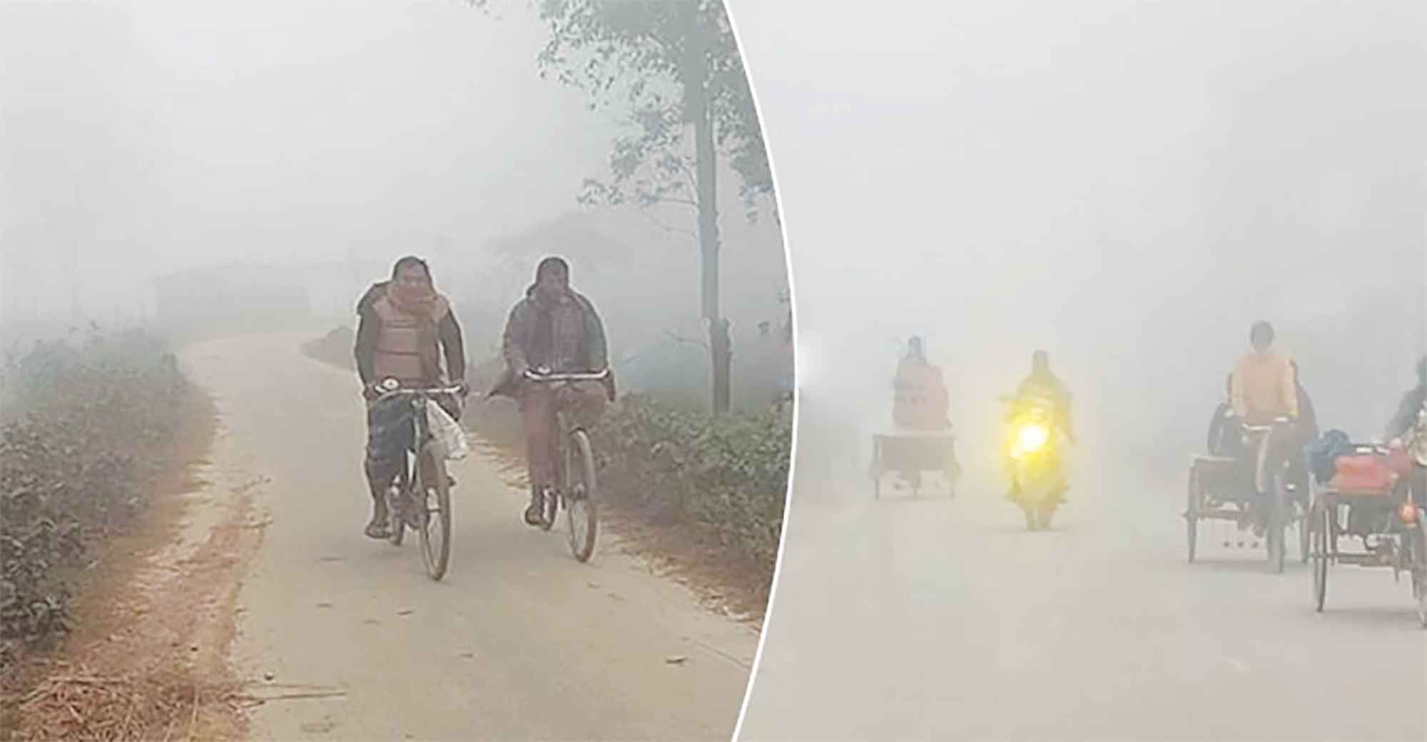 পঞ্চগড়ে ফের শৈত্যপ্রবাহ জনজীবনে চরম দুর্ভোগ